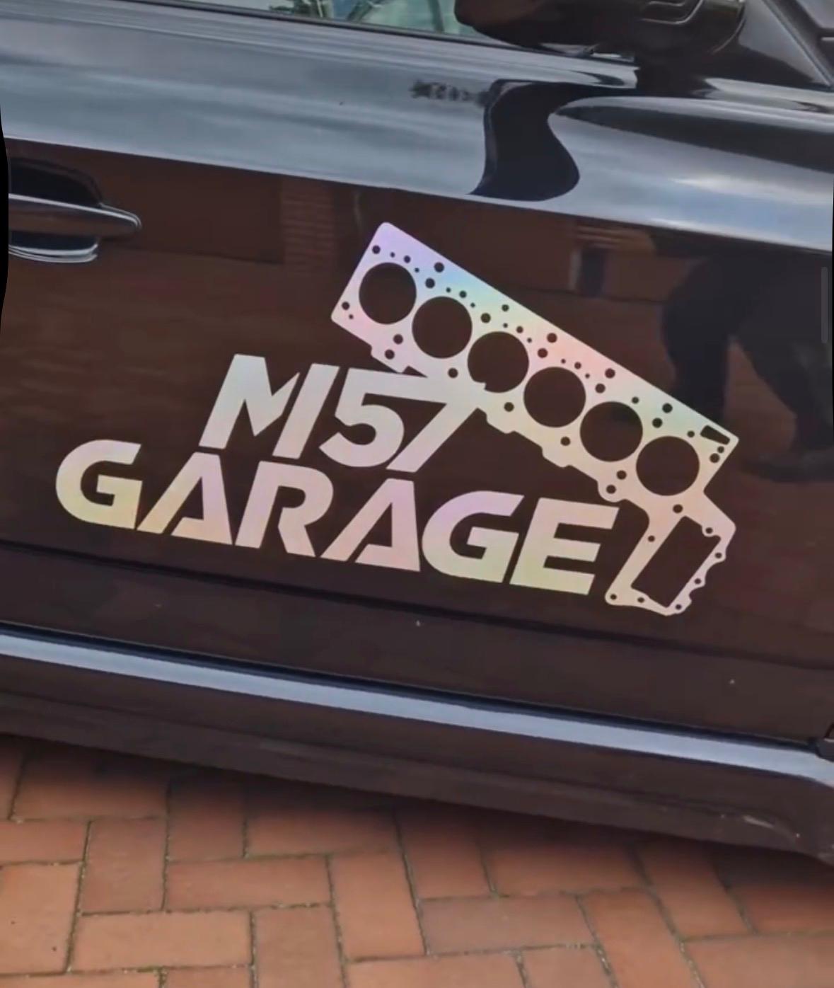 M57 Garage Aufkleber